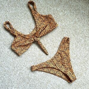 Zaful Golden peppered Bikini
